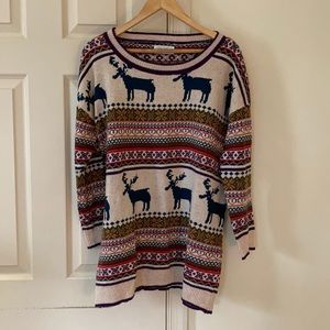 Oversized Wool-Blend Sweater